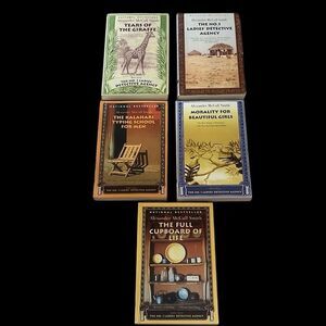 “The No. 1 Ladies Detective Agency Series” by Alexander McCall Smith!